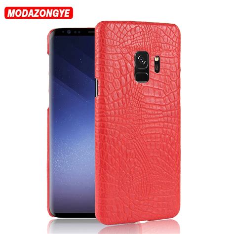 For Samsung Galaxy S9 G960f Case Luxury Hard Pu Leather Phone Case For Samsung Galaxy S9 Plus