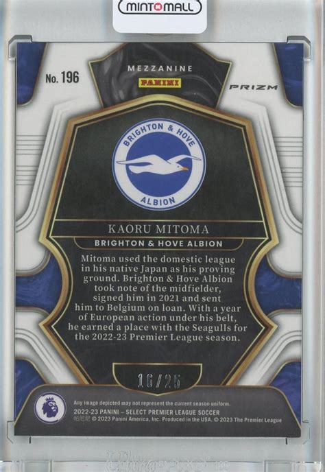 ミントモール Mint 池袋店 2022 23 Panini Select Premier League Soccer Kaoru