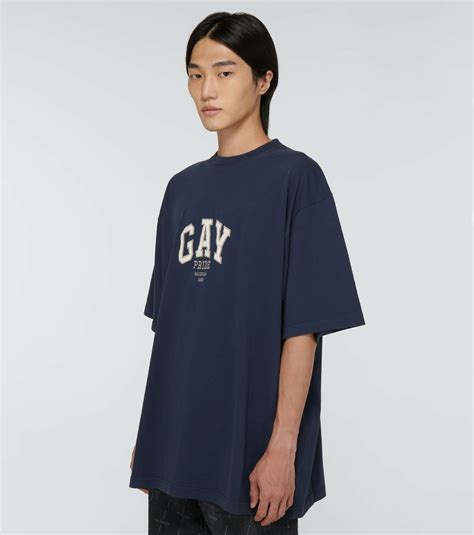 Balenciaga Pride Boxy T Shirt Balenciaga