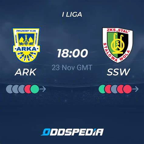 Arka Gdynia Vs Stal Stalowa Wola Predictions Odds Live Scores Stats