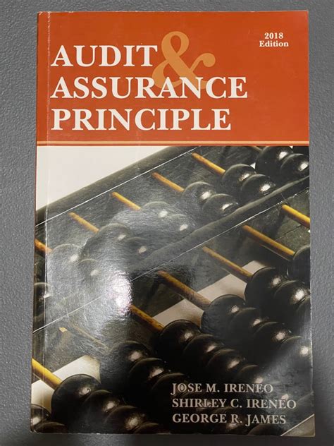 Audit Assurance Principles By Jose M Ireneo Hobbies Toys Books