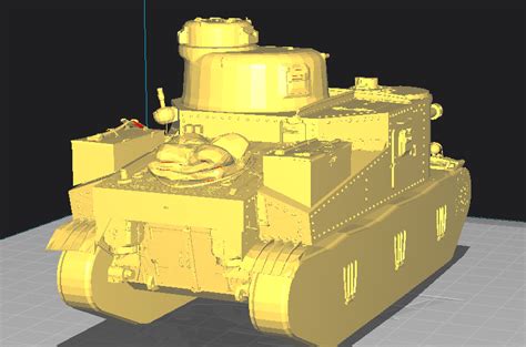 American M3 Lee medium tank by AaronTMG | Download free STL model | Printables.com