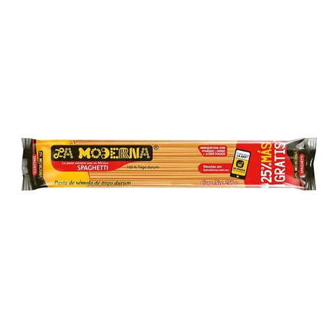 Spaghetti La Moderna 250 G Walmart