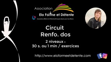 Circuit Renfo Dos Youtube