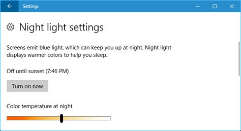 How to Enable Night Light on Windows 10