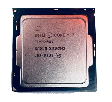 Intel Core I7 6700t Quad Core 28ghz 8mb Lga1151 Sr2l3 Desktop Cpu