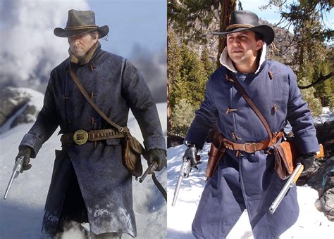 My Arthur Morgan cosplay side by side | Scrolller