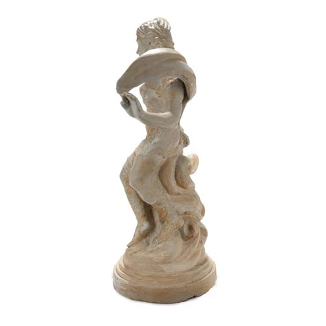 A Classical Style Cast Iron Garden Statue Of A Maiden 4638434069