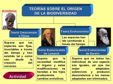 Cuadros comparativos y sinópticos de las Teorías evolutivas Cuadro