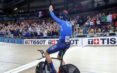 Ciclismo Su Pista Filippo Ganna Oro Nell Inseguimento Individuale Ai