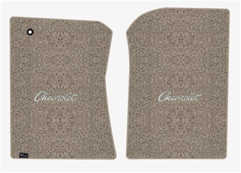 Lloyd Berber Front Carpet Mats For Chevy C Pickup W Red Chevy