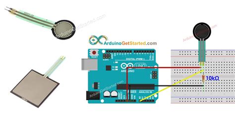 Force Sensing Resistor FSR Arduino Tutorial 3 Examples 47 OFF