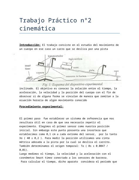 DOCX Trabajo Práctico FISICA CINEMATICA DOKUMEN TIPS