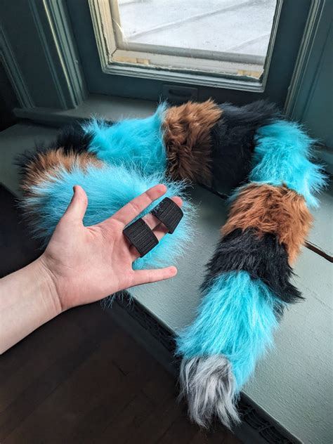 Furry Fandom Dinomask Fully Sale Furred Sewn Fursuit Hood Neck Ears