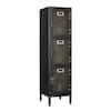 LISSIMO Locker Storage Cabinet 47 3 In Industrial Steel Storage