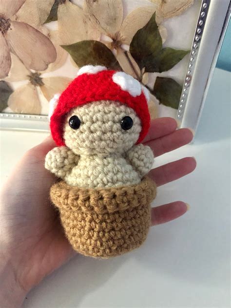 Amigurumi Mushroom Keychain Pattern Anastasia Kirs Nansyoops