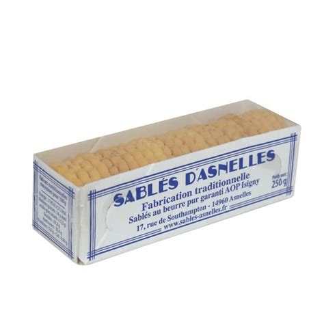 Sablés d Asnelles pur beurre AOP Isigny 250 g