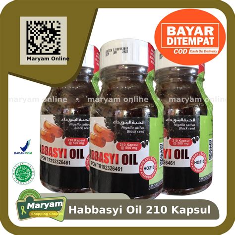 Jual Habbasyi Oil Kapsul Habasyi Oil Kapsul Minyak Hnu