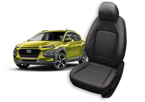 Hyundai Kona Seat Covers Leather Seats Interiors Katzkin