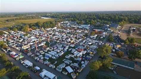 2017 Canfield Fair Timelapse Setup To Breakdown Aug 19 Sept 9 Aerial