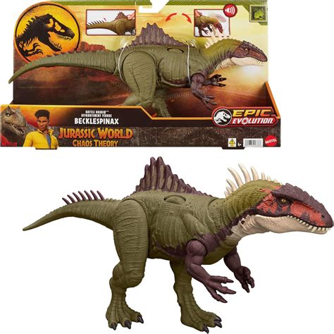 Mattel Jurassic World Chaos Theory Netflix Battle Roarin