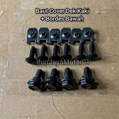 Jual Baut Set Cover Bordes Dek Kaki Bordes Bawah Yamaha Mio M