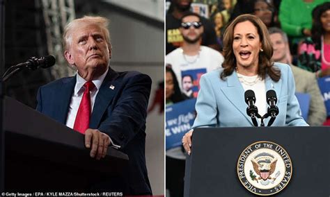 Poll Harris Takes Big Lead Over Trump In Four Battleground States