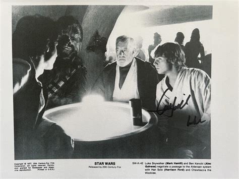 Star Wars Mark Hamill Signed Photo