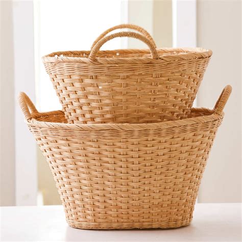 OLD-FASHIONED LAUNDRY BASKET - Privet House Supply