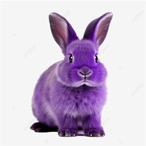 Purple Rabbit Free Rabbit Bunny Purple Png Transparent Image And