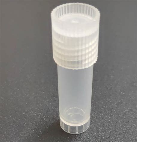 White Plastic 2 5ml Storage Vials Screw Cap Capacity 1 8 Ml At Rs 1