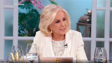 Mirtha Legrand Se Supo El Resultado Del Hisopado Que Se Hizo En Las