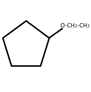 What Is The Name Of The Structure Below A Cyclopentyl Ethyl Ether B