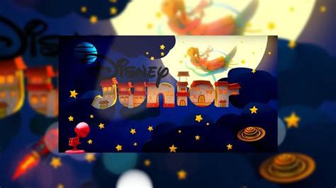 Disney Junior Logo With Mid Autumn Spoof Pixar Lamp Luxo Jr