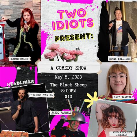 Two Idiots Present: Comedy at The Black Sheep ⋆ Destination St. John's