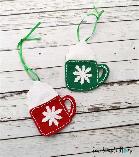 Hot Cocoa Ornament Sew Simple Home