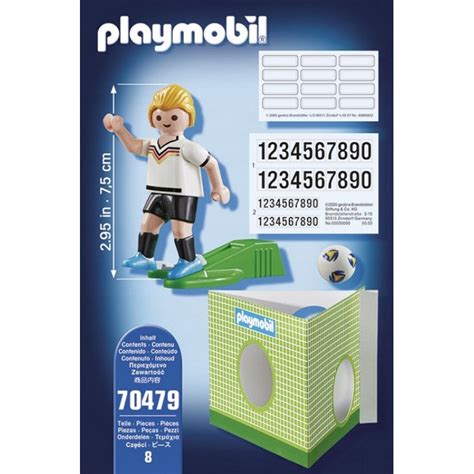 Playmobil Sports Action 70479 Piłkarz Niemcy 14702412744 Allegro pl