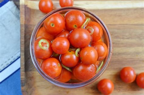 Pickled Cherry Tomatoes Recipe Cookme Recipes