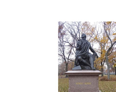 Robert Burns Statue – New York Caledonian Club