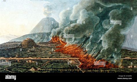Mount Vesuvius Before And After