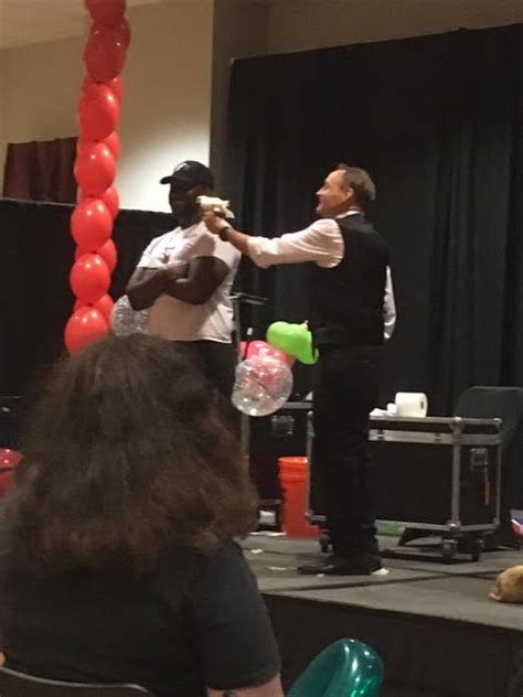 Comedian Magician And Balloon Artist John Cassidy Performs At Wcu