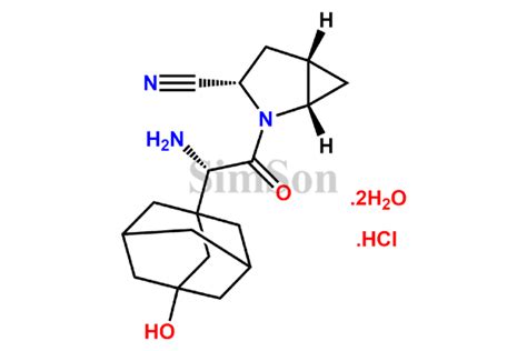 Saxagliptin Hydrochloride Dihydrate Cas No Simson