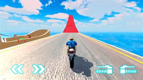 Impossible Mega Ramp Bike Stunts Dirt Motorcycle Race Game Bike Games