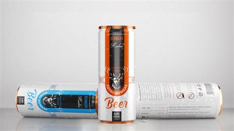 Tall Beer Can Label Design by Sharmin Akter on Dribbble