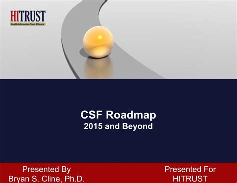 Pdf Csf Roadmap Hitrust Csf Roadmap And Beyond Primary