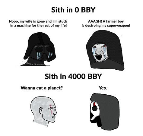 The Sith Soyjaks Vs Chads Know Your Meme