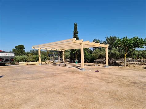 Pergolas De Madera Hierros Delta Camarles Tienda Ferreter A