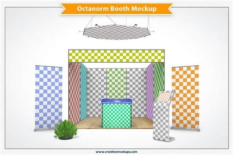 20+ Best Free Creative Booth Mockup PSD Template (Trade Show)