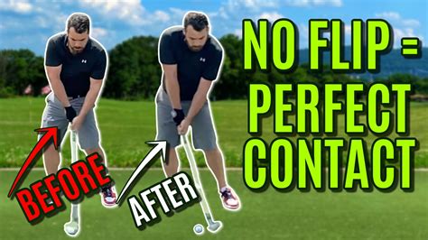 Golf Arms Straight Hands Ahead Perfect Contact Youtube