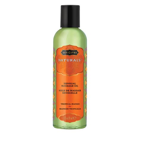 KAMASUTRA HUILE DE MASSAGE NATURELLE LA MANGUE TROPICALE 59 ML